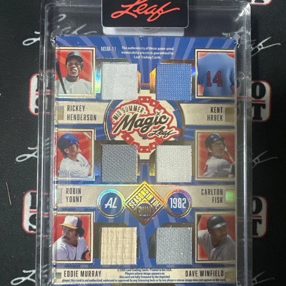 Leaf Seasons in the Sun 2025 - Mid Summer Magic 1982 juego de lámina de oro usado 5/10 Foto 2 de 2