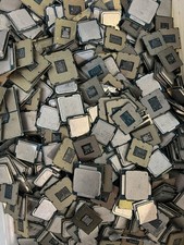 4 lbs Mixed Lot Intel Smooth pinned CPU Scrap Processor Gold Recovery
