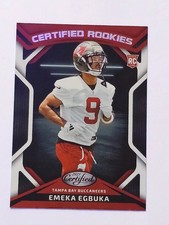 2025 Panini Certified Football Emeka Egbuka RC Certified Rookies