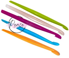 New Tupperware Citrus Peeler Peelers for Lemon Orange Set of 5 Multicolor