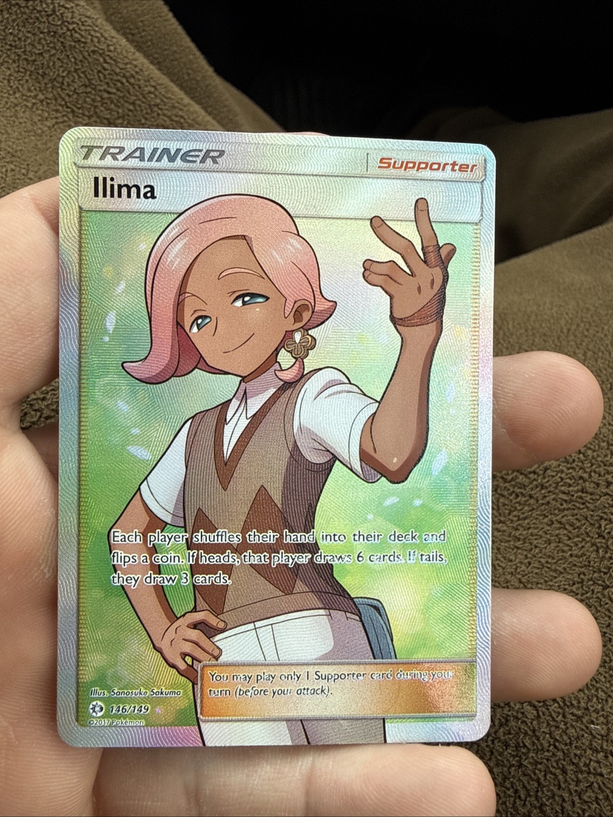 ilima pokemon card price Ilima (146/149) [Sun & Moon: Base Set] – Gamers Paradise main image 0