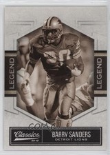 2010 Panini Classics Legend 824/999 Barry Sanders #202 HOF o7m