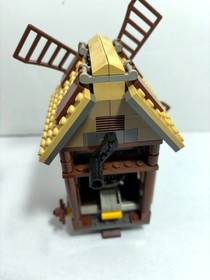 LEGO Castle: Mill from 7189 (2011) +  Blacksmith Attack 6918 + catapult 7950