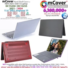 NEW mCover for 2025+ 15.6" Dell 15 Laptop DC15250 DC15255 series Windows Laptop