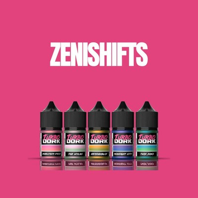 Turbo Dork Zenishift Acrylic Paints - Multiple Colors