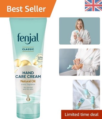 Classic Scented 75ml Hand Cream - Nutritious Formula for Dry Skin Relief