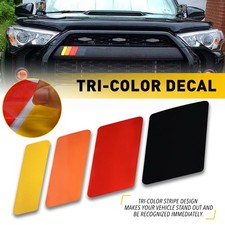 Retro Tri-color Sticker Vintage Decals For Toyota 4 Runner Pickup Tacoma Cruiser