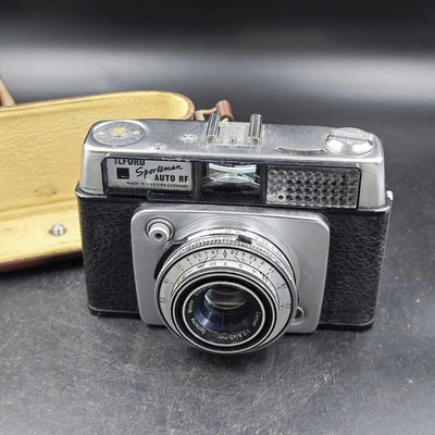 Appareil Photo Ilford Sportsman AUTO RF - Non Testé, Vintage, Sac De Transport - Photo 1/4