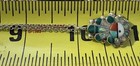 Vintage Zuni Sunface Sterling Silver Inlay Opal Malachite Pendant&925 Chain — photo 7