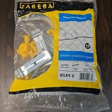Bag of 10 Zareba ICLXY-Z Chain Link Insulator Aluminum Polywire