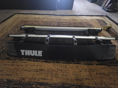Thule 450R Crossroad Foot Pack , 47'' Aero Bars , Lock Set With 2 Keys And...