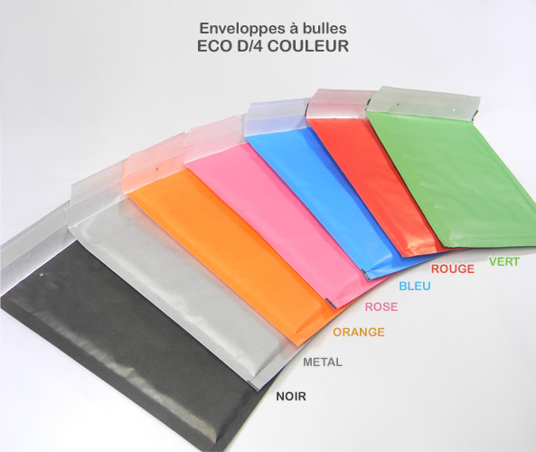Pochettes bulles D/4 180x260 antichoc imperméables pour emballage e-commerce