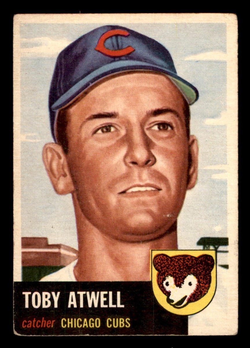 1953 Topps Baseball #23 Toby Atwell VG *i1 | eBay