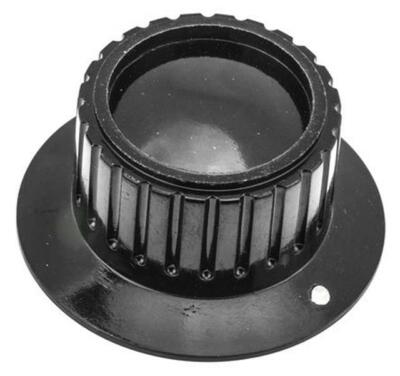 Manopola Per Potenziometro RS Pro – Corpo Nero, Albero 6,35 Mm, Lunghezza 41,9 Mm (581-947) - Foto 2