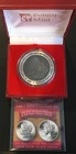 2021 British Virgin Islands 2 oz Silver Proof Morgan & Peace Dollar Box & COA !