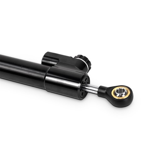 Full Black 21 Levels Stabilizer Steering Damper For Kawasaki KTM MV Agusta US - Picture 7 of 9