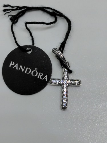 Sterling Silver 925 Pandora CZ Cross 