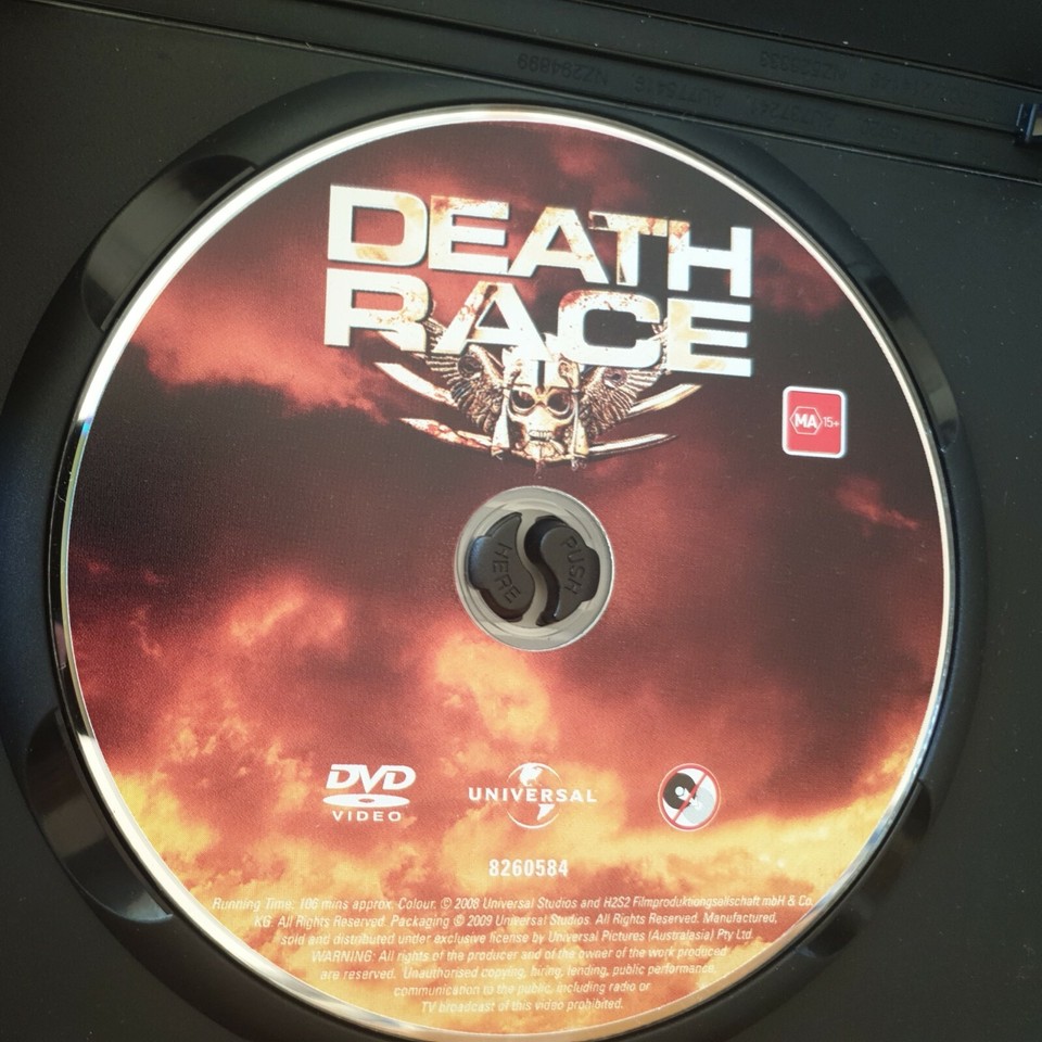 Death Race DVD R4 Like New! FREE POST Jason Statham 5050582605846 | eBay