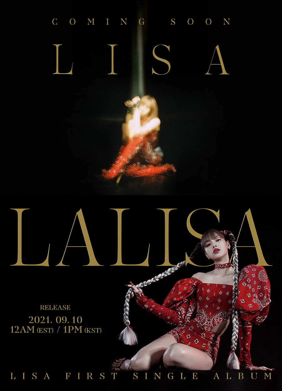 LALISA FIRST SINGLE ALBUM フォトブック2枚セット LALISA FIRST SINGLE ALBUM フォトブック2枚セット LISA - LISA