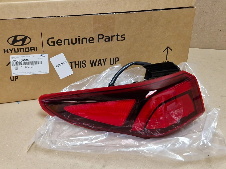 Hyundai Kona Left Rear Upper Light 2001-2023 92401J9600 92401-J9600 Genuine NEW - Image 2 of 4