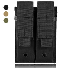 Double Magazine Holster Universal Magazine Pouch for 9mm/40/45 Glock/Ruger SR9