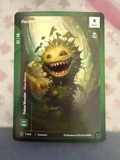 Wonders of the First Existence 1st Edition OCM Foil Prickly Brambleberry #92/99