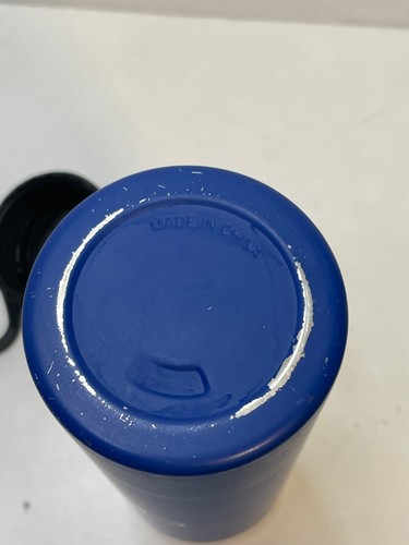 Ford water bottle drink container cars trucks logo 10" tall aluminum blue - Picture 10 of 12