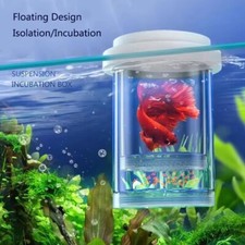 Floating Breeding Isolation Box Aquarium Feeders Fish Tank Hatching Incubator