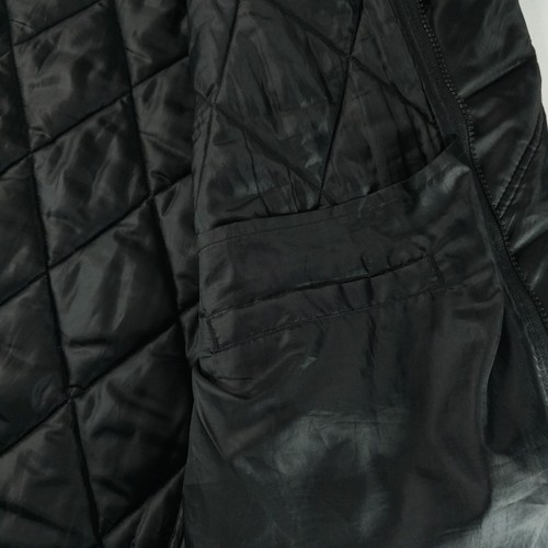 DC Shoe Co Quilted Jacket Mens XL Extra Large Black Skater 90s Y2K Full Zip - Picture 10 of 12