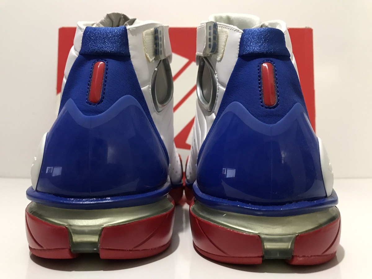 Nike Air Kobe Zoom Huarache 2K4 All Star PE White/Red/Blue Nike Air Kobe Zoom Huarache 2K4 All Star PE White/Red/Blue