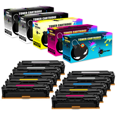 10 Toner replace for HP CF210A 131A LaserJet Pro 200 Color M251 M251n M276n