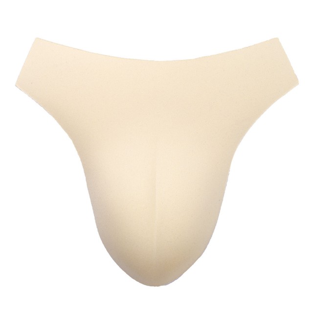Mens Control Panty Gaff Padded Panties Insert Fake Thongs Underwear