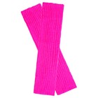 Wrapables 80's Style Neon Fluorescent Ribbed Leg Warmers