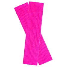 Wrapables 80's Style Neon Fluorescent Ribbed Leg Warmers