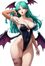 Morrigan Aensland Darkstalkers Weatherproof Anime Sticker 6" Car Decal S132