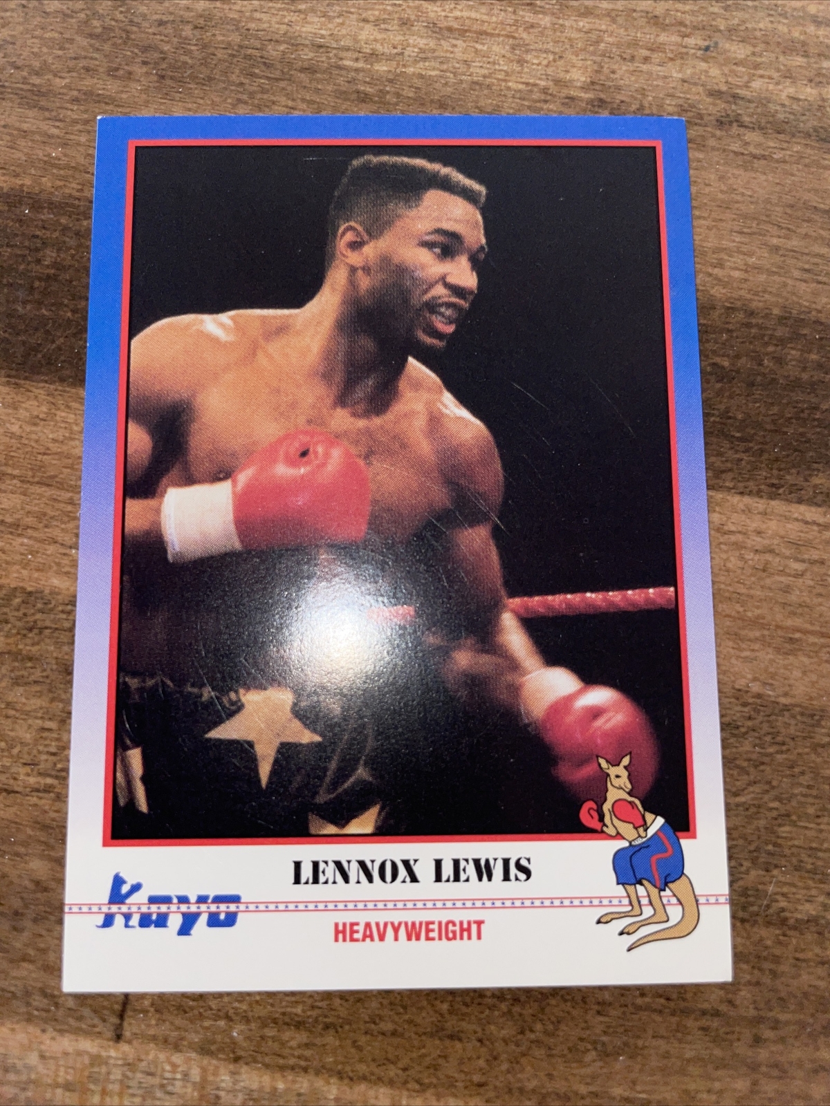 1991 Kayo Lennox Lewis #068 Boxing Heavyweight Champion Card  HOF