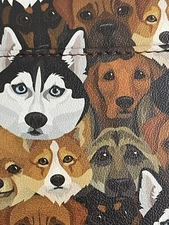 NWT Monarque Signature Series  Canine Cousins  Crossbody Phone wallet Bag