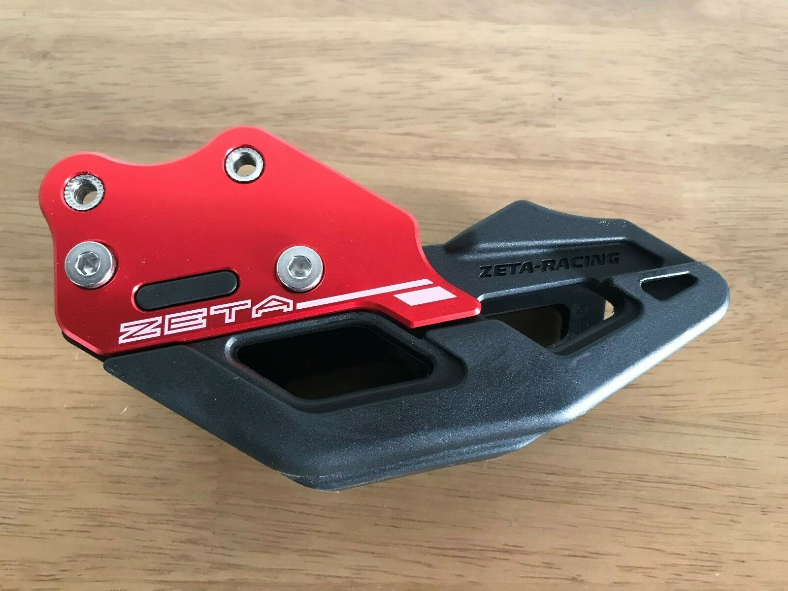 ZETA CHAIN GUIDE   FITS HONDA CRF 250 RALLY 2016-2022  BLACK/RED