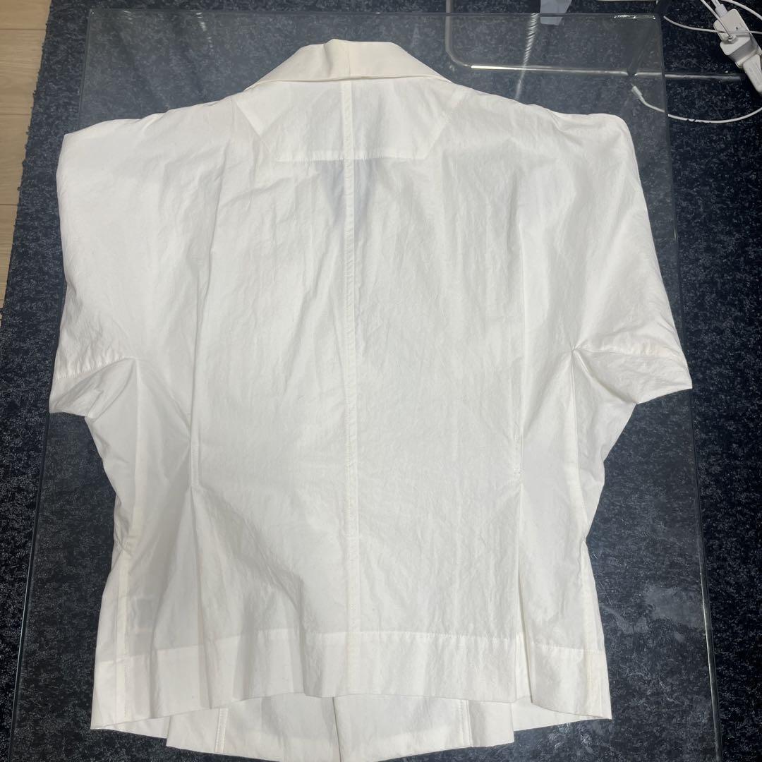 ISSEY MIYAKE ホワイトジャケット Issey Miyake Sport Quilted Logo Bomber Jacket, Tsumori
