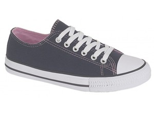 ladies navy plimsolls
