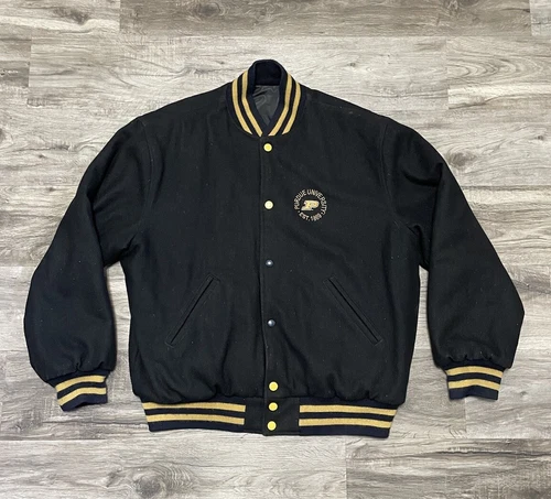 Steve & Barry’s Purdue University Jacket Men’s XL Wool Bomber College Coat