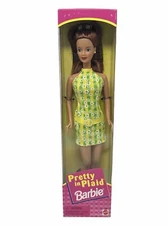 Pretty in Plaid Barbie Doll Vintage Redhead Midge 1998 Mattel 20667 NRFB