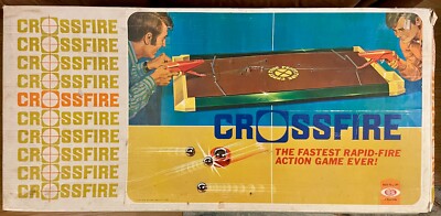 VINTAGE 1971 CROSSFIRE BOARD GAME BY IDEAL