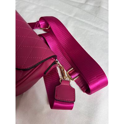 Malibu Skye Vegan Leather Purse Crossbody Pink Peta Approved