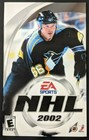 NHL 2002 Hockey PlayStation 2 MANUAL ONLY PS2 Replacement Original