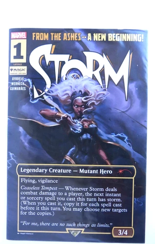 STORM #1 (Marvel, 2024) NYCC Magic: The Gathering Promo Variant Comic Sealed NM