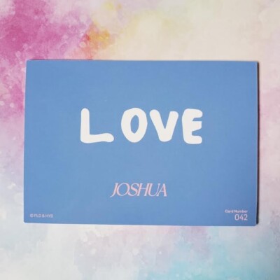 SEVENTEEN LOVE 2023 JAPAN FAN MEETING Photo card Official