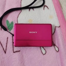 Sony Cyber-Shot DSC-TX9/TX9C 12,2 MP CMOS fotocamera digitale vintage - rosso rosa
