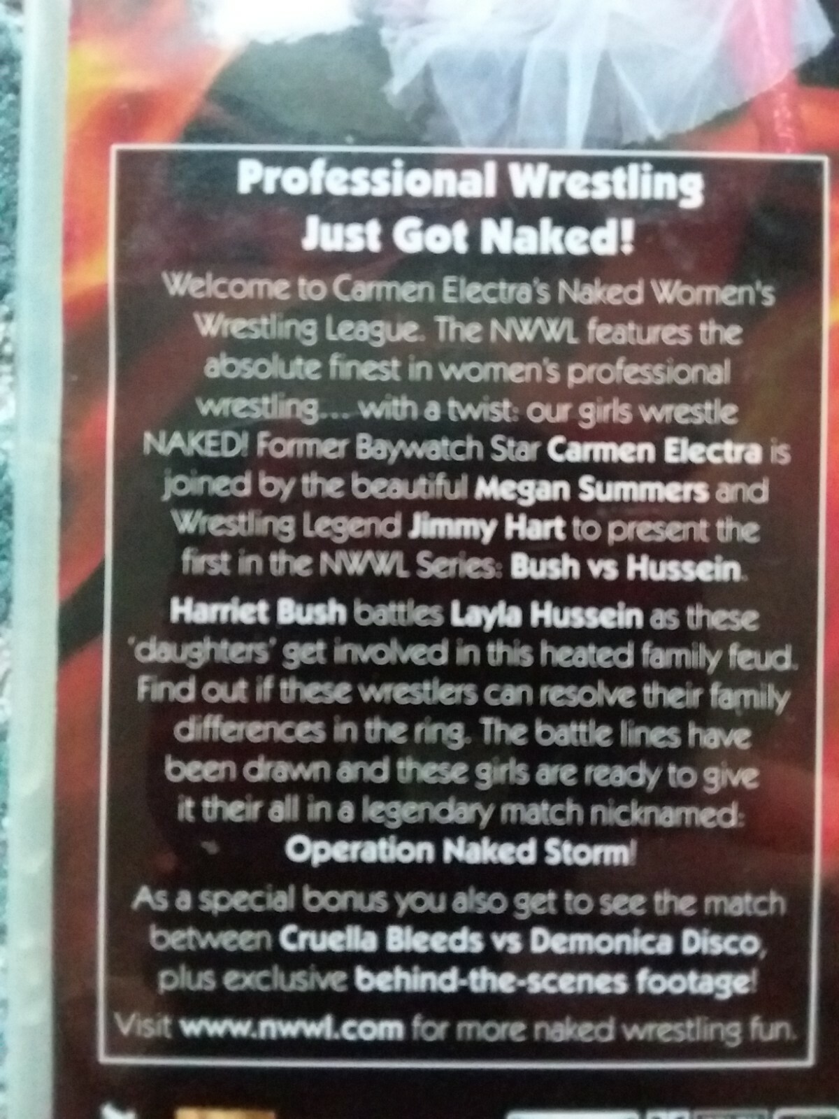 CARMEN ELECTRA'S NWWL NAKED WOMEN'S WRESTLING LEAGUE VOL 1 DVD REGION 4 AS NEW 9330080003945 eBay