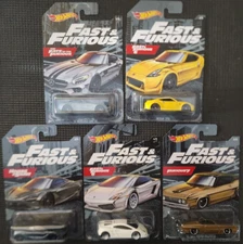 HOTWHEELS diecast car 1:64 - FAST & FURIOUS Series 2020 - Complete Set of 5